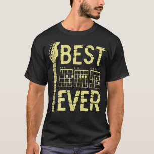 Gitarrist Vater Bester Vater Aller Zeiten D A D Ak T-Shirt