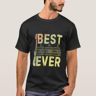 Gitarrist Vater Bester Vater überhaupt D A D Gitar T-Shirt