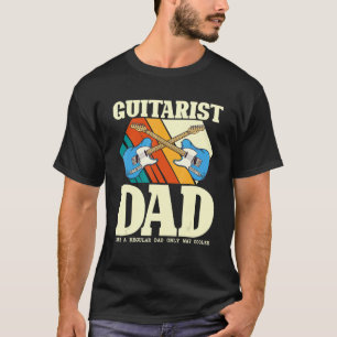 Gitarrist Vater wie ein regelmäßiger Vater nur vie T-Shirt