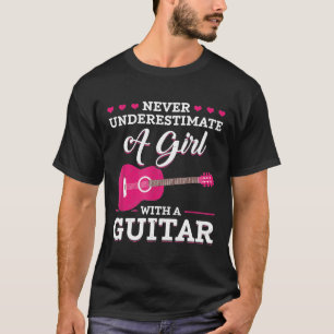 Gitarrist Women Girls Musician Gitarre T-Shirt