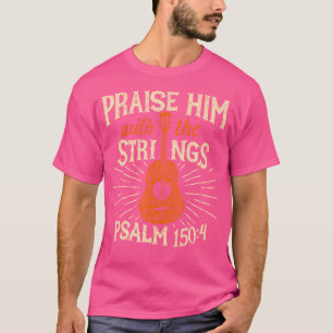 Gitarristen loben ihn mit den Streichern Acoustic T-Shirt