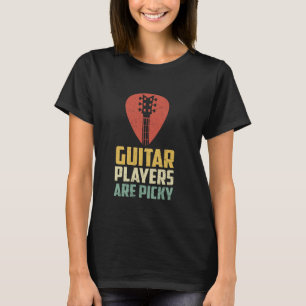 Gitarristen sind wählerisch Skelett Hand Vintage G T-Shirt