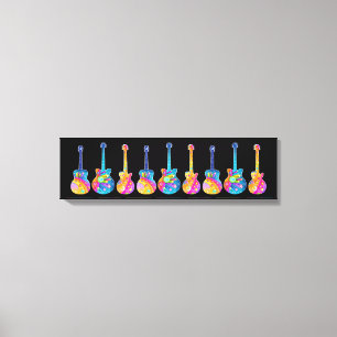 GITARS BREITE LEINWAND ART DRUCKEN