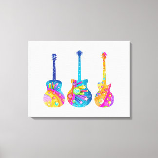 GITARS STARTE LEINWAND ART DRUCKER