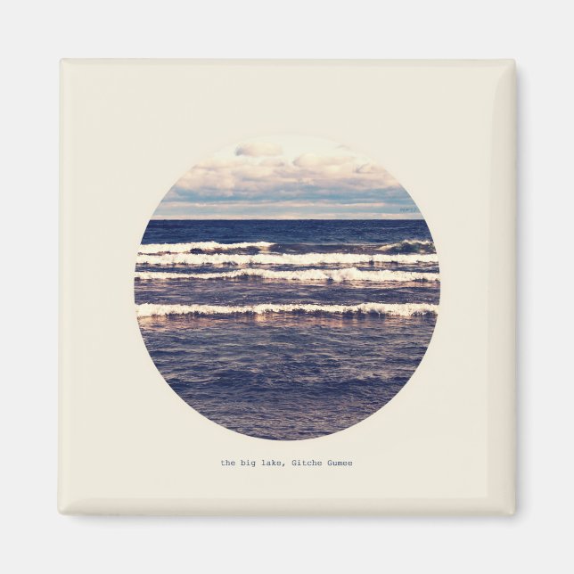 Gitche Gumee Magnet (Vorne)