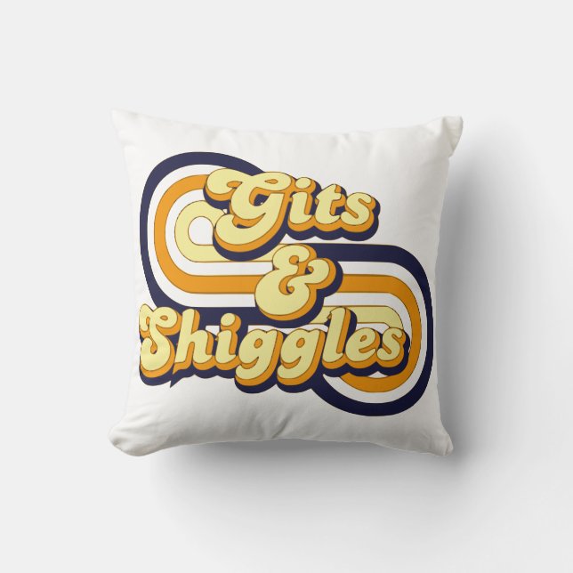 Gits & Shiggles Kissen (Vorderseite)