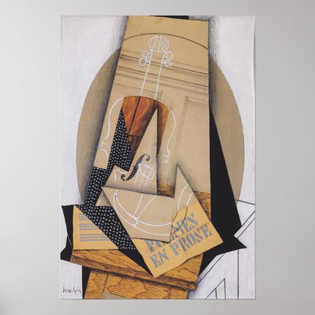 Gitter - Besetzung mit Geige Poster (Vorne)