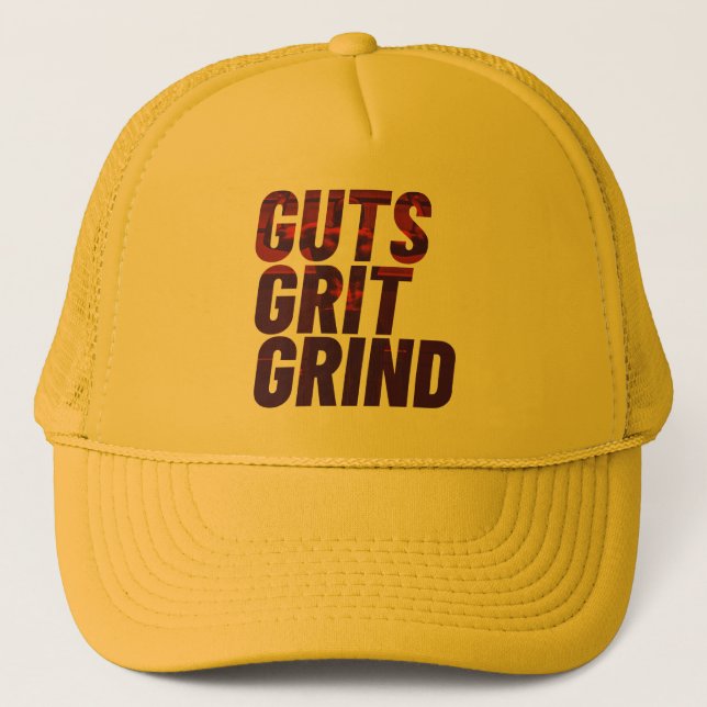 Gitter, Grind Cap Truckerkappe (Vorderseite)