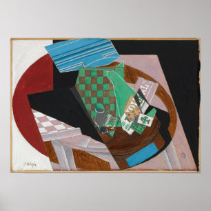 Gitter - Karton und Spielkarten Poster