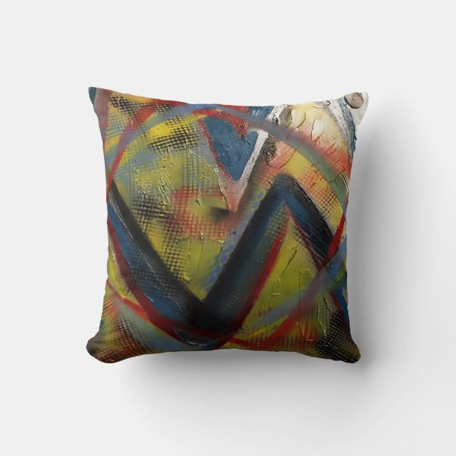 Gitter voll kissen (Vorderseite)