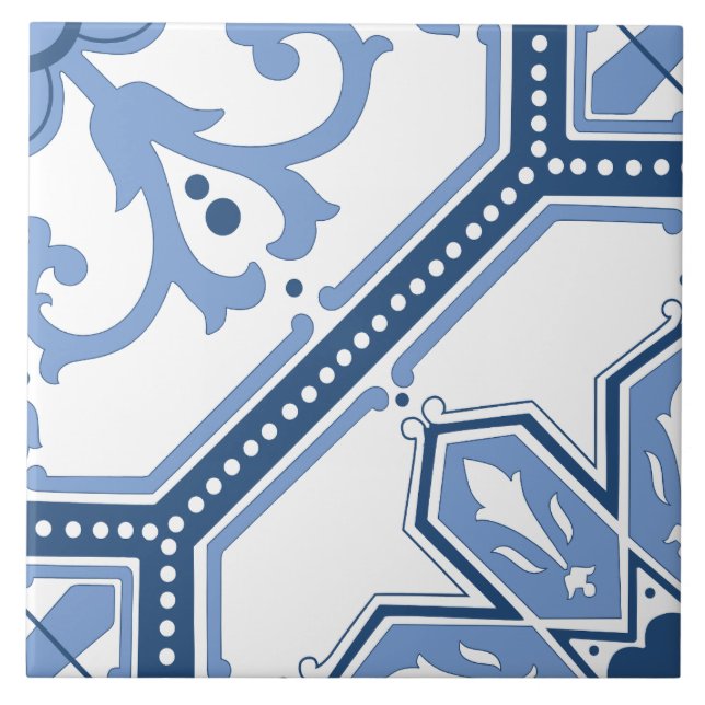 Gitterblüte Fliese (Vorderseite)