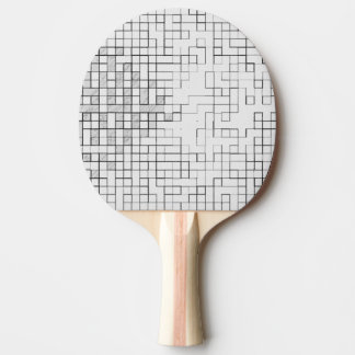 Gittergesperrtes Ping-Pong-Schläger Tischtennis Schläger