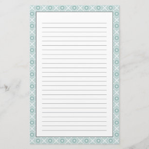 Gittermuster Briefpapier