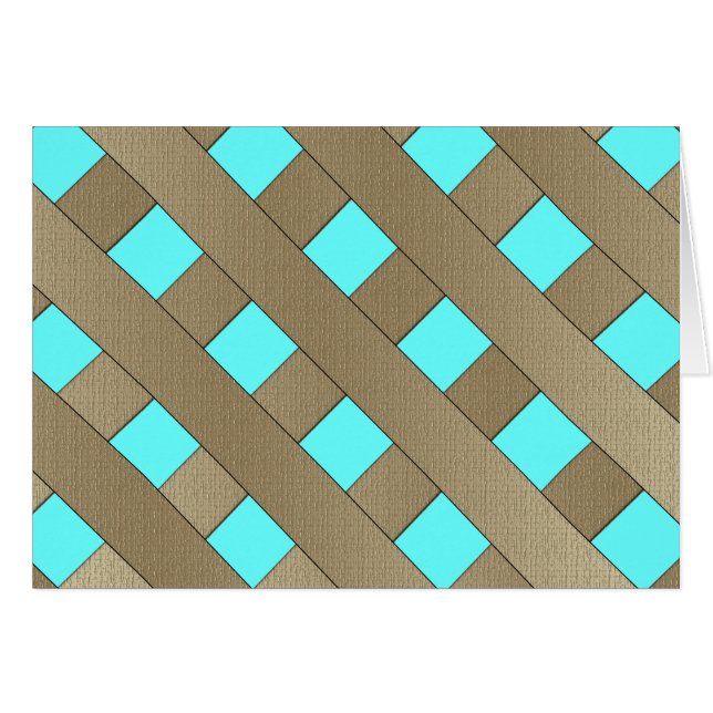 Gitterzaun von Shirley Taylor (Vorderseite (Horizontal))