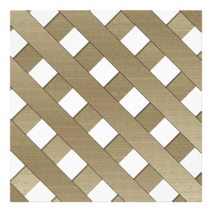 Gitterzaun von Shirley Taylor Fotodruck