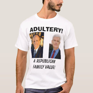 giuliani, ein republikanischer Familienwert! , T-Shirt