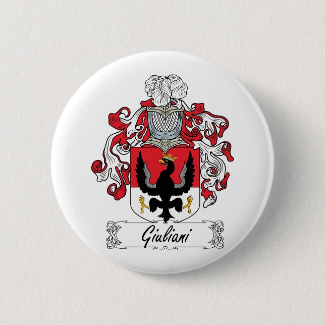 Giuliani Familienwappen Button (Vorderseite)