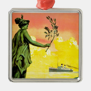 Giulio Cesare ~ Sud America Express Silbernes Ornament