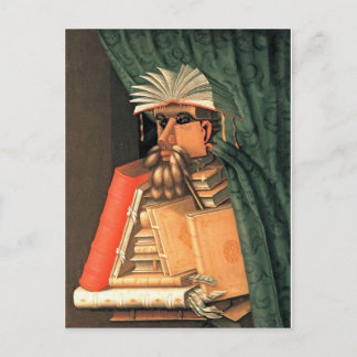 Giuseppe Arcimboldo — der Bibliothekar Postkarte