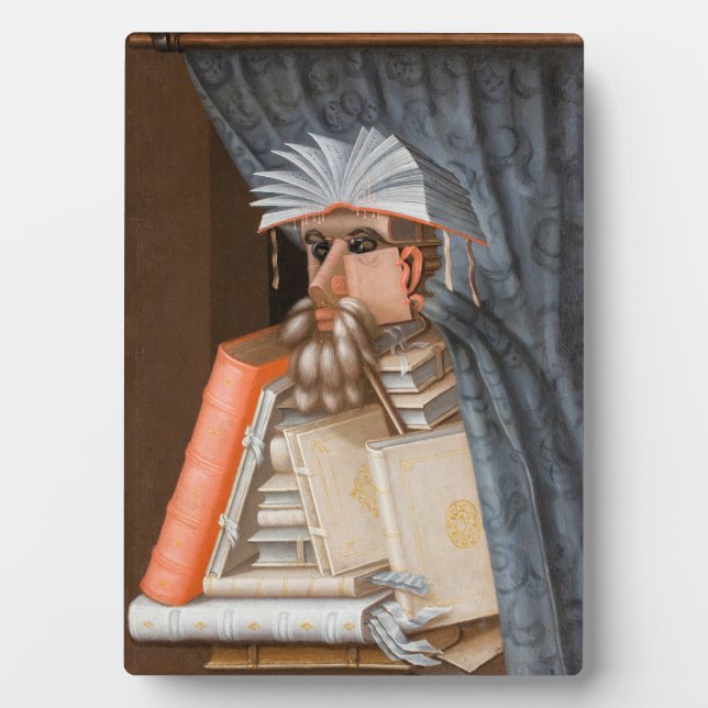 Giuseppe Arcimboldo - Die Bibliothekare Fotoplatte (Vorderseite)