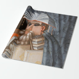 Giuseppe Arcimboldo - Die Bibliothekare Geschenkpapier