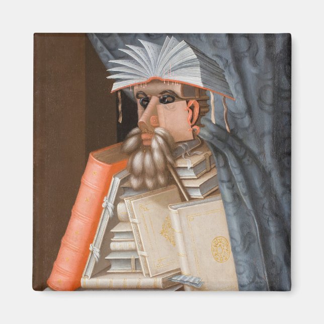 Giuseppe Arcimboldo - Die Bibliothekare Magnet (Vorne)