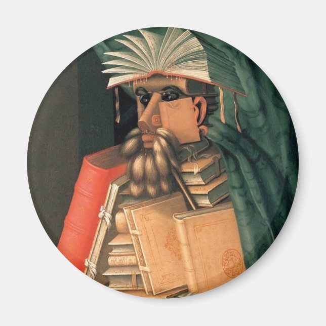 Giuseppe Arcimboldo - Die Bibliothekare Magnet (Vorne)