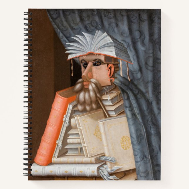 Giuseppe Arcimboldo - Die Bibliothekare Notizbuch (Vorderseite)