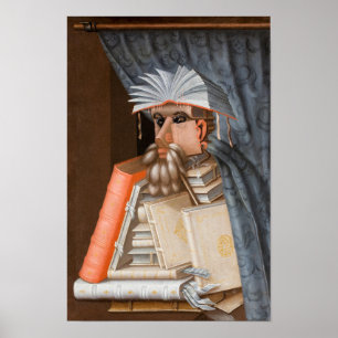 Giuseppe Arcimboldo - Die Bibliothekare Poster