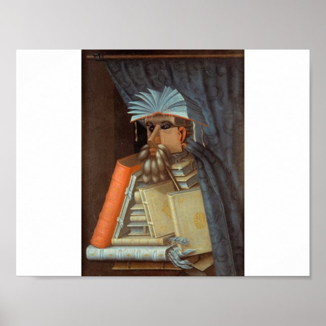 Giuseppe Arcimboldo - Die Bibliothekare Poster (Vorne)
