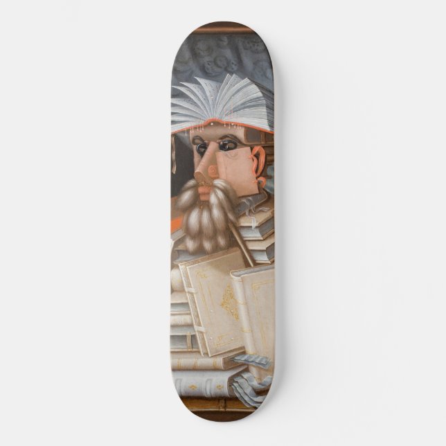 Giuseppe Arcimboldo - Die Bibliothekare Skateboard (Vorderseite)