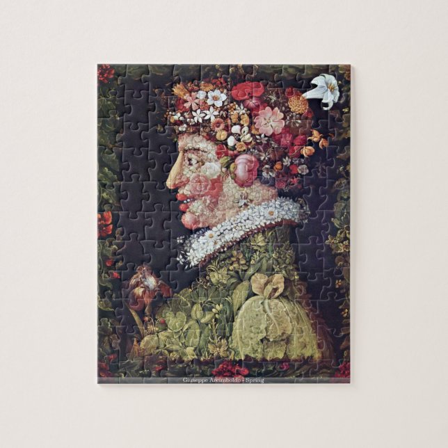 Giuseppe Arcimboldo - Frühlingspuzzlespiel Puzzle (Vertikal)