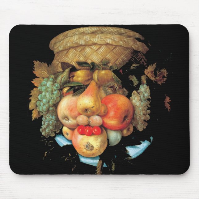 Giuseppe Arcimboldo - Obstkorb Mousepad (Vorne)
