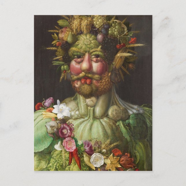 Giuseppe Arcimboldo - Rudolf Postkarte (Vorderseite)