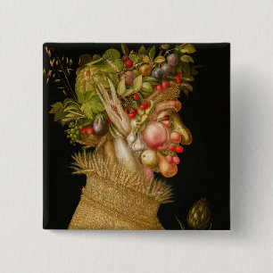 Giuseppe Arcimboldo - Sommer Button