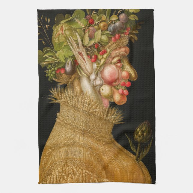 Giuseppe Arcimboldo - Sommer Geschirrtuch (Vertikal)