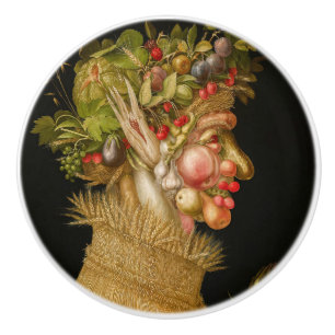 Giuseppe Arcimboldo - Sommer Keramikknauf