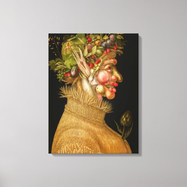 Giuseppe Arcimboldo - Sommer Leinwanddruck (Vorderseite)