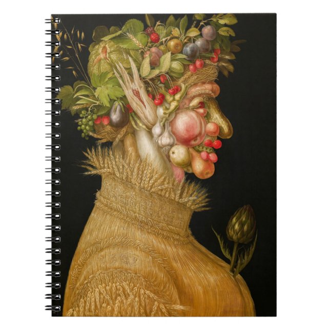 Giuseppe Arcimboldo - Sommer Notizblock (Vorderseite)