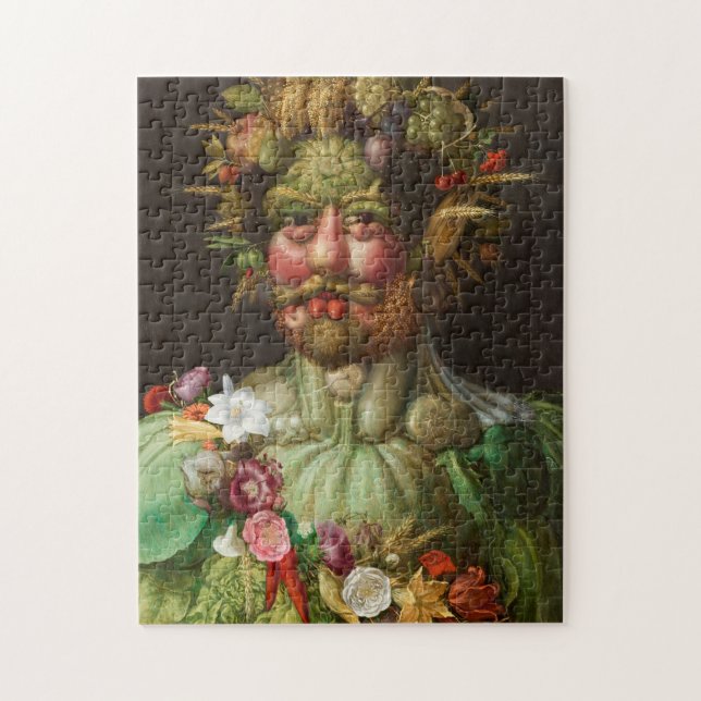 GIUSEPPE ARCIMBOLDO - Vertumnus 1590 Puzzle (Vertikal)