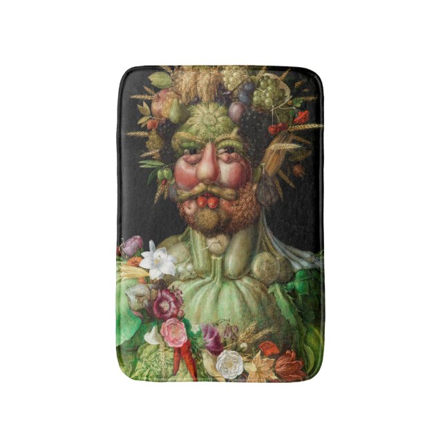 Giuseppe Arcimboldo - Vertumnus Badematte (Vorderseite Vertikal)