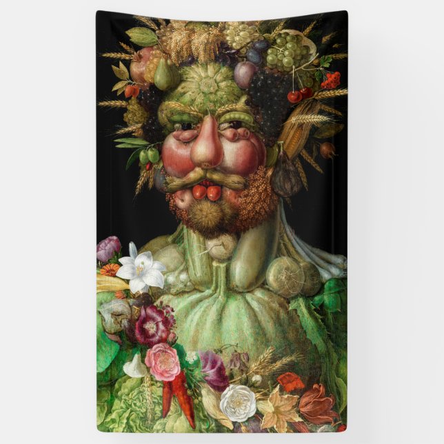 Giuseppe Arcimboldo - Vertumnus Banner (Vertikal)