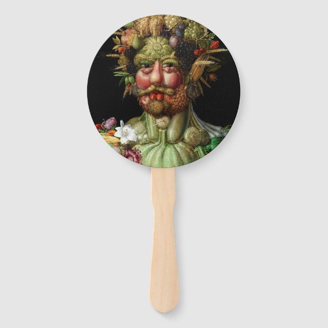 Giuseppe Arcimboldo - Vertumnus Fächer (Vorderseite)