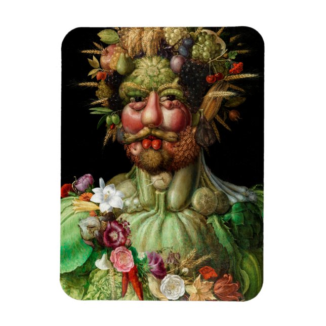 Giuseppe Arcimboldo - Vertumnus Magnet (Vertikal)