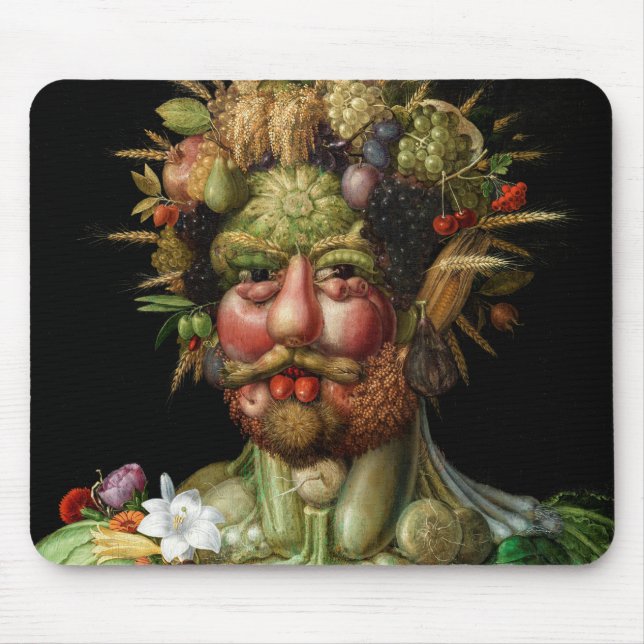 Giuseppe Arcimboldo - Vertumnus Mousepad (Vorne)