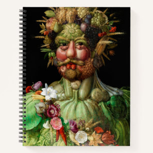 Giuseppe Arcimboldo - Vertumnus Notizbuch