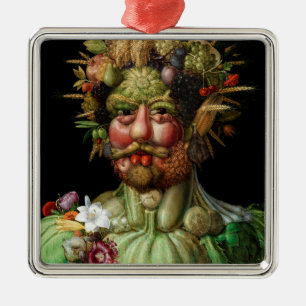 Giuseppe Arcimboldo - Vertumnus Ornament Aus Metall
