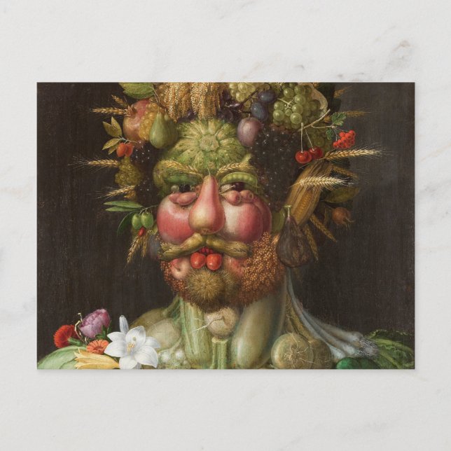 Giuseppe Arcimboldo - Vertumnus Postkarte (Vorderseite)
