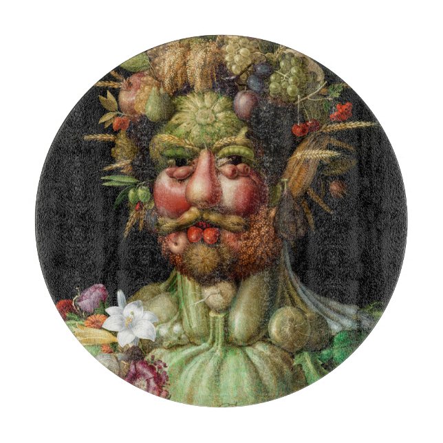 Giuseppe Arcimboldo - Vertumnus Schneidebrett (Vorderseite)