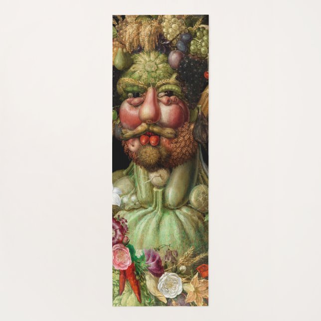 Giuseppe Arcimboldo - Vertumnus Yogamatte (Rückseite)
